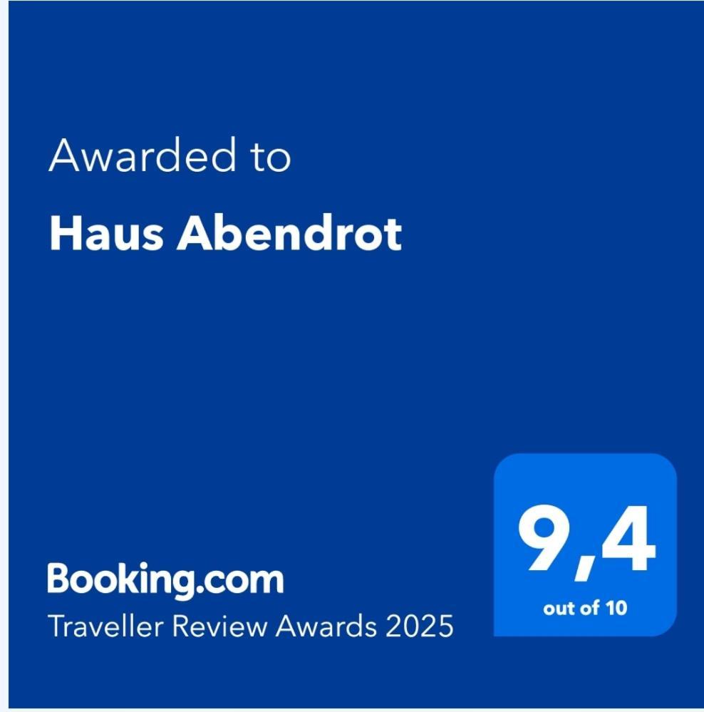Haus Abendrot Apartment ดอร์นเบิร์น ภายนอก รูปภาพ